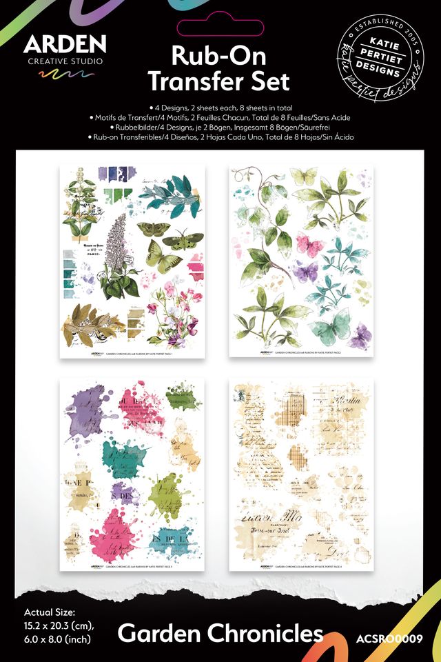 Garden Chronicle rub-ons
