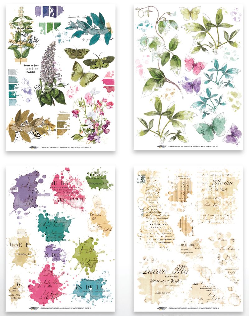 Garden Chronicle rub-ons