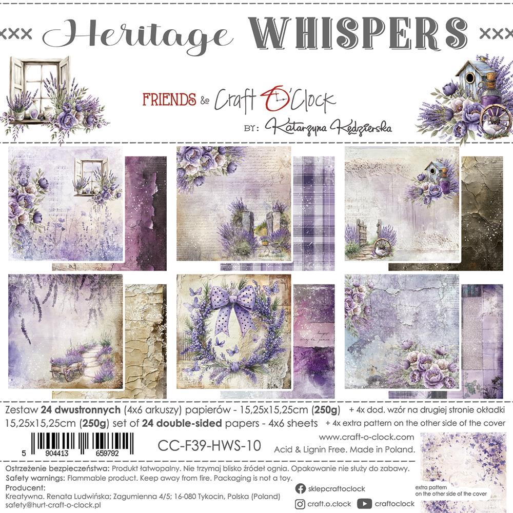Heritage Whispers, 6" paperipakkaus