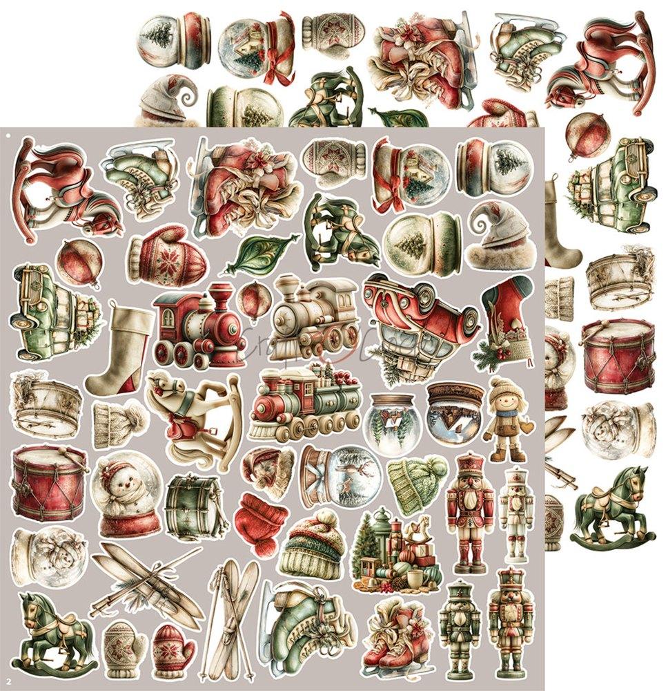 Extras to cut, Jolly, Spirit of Christmas