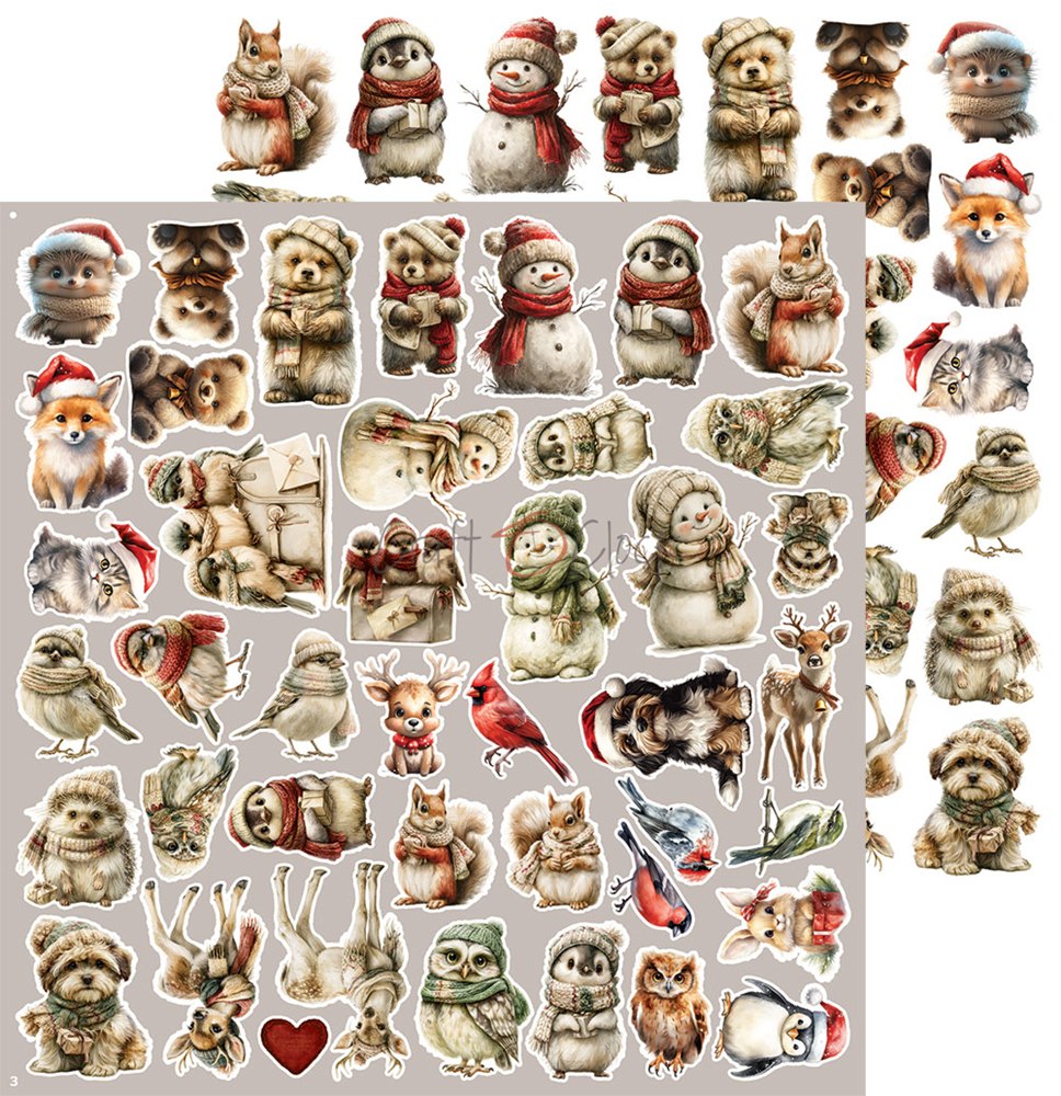 Extras to cut, Christmas & Jolly, Spirit of Christmas