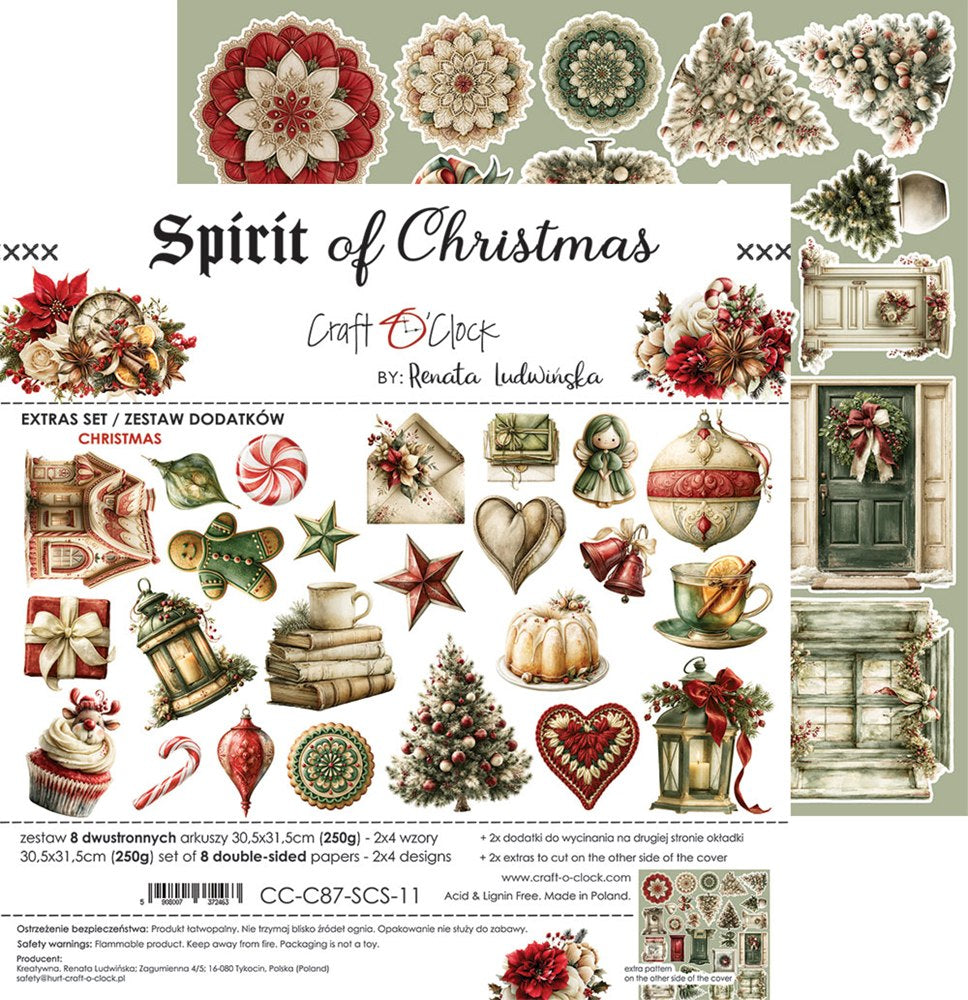 Extras to cut, Christmas & Jolly, Spirit of Christmas