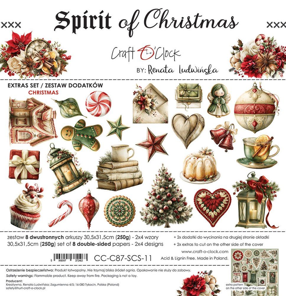 Extras to cut, Christmas & Jolly, Spirit of Christmas
