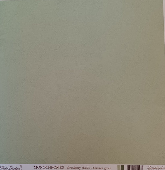 12" arkki Monochromes Strawberry shades Summer Green