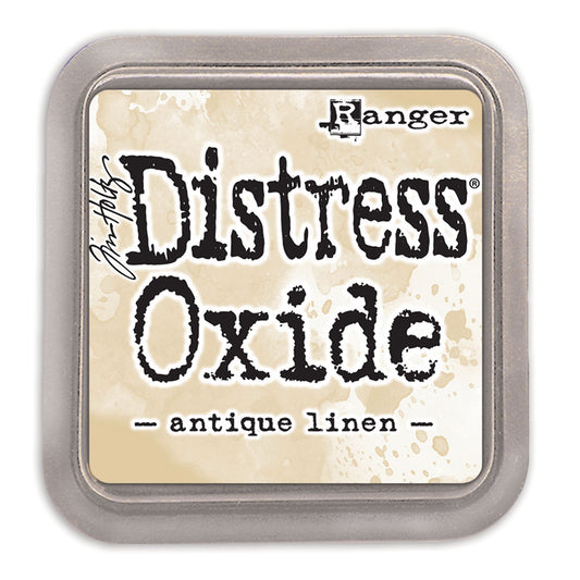 Distress Oxide mustetyyny Antique Linen