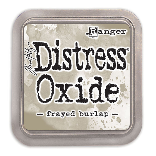 Distress Oxide mustetyyny Frayed Burlab