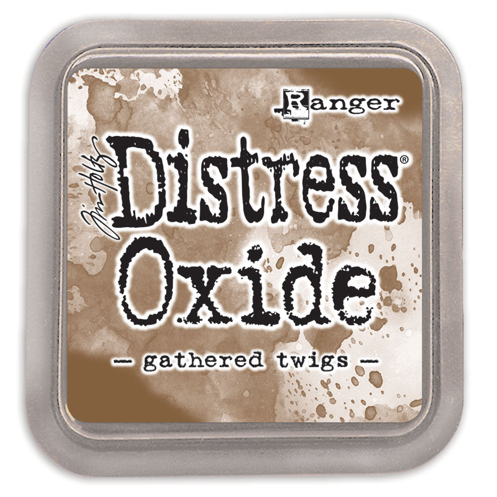 Distress Oxide mustetyyny Gathered Twigs