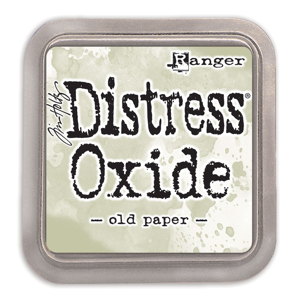 Distress Oxide mustetyyny Old Paper