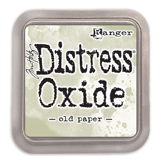 Distress Oxide mustetyyny Old Paper