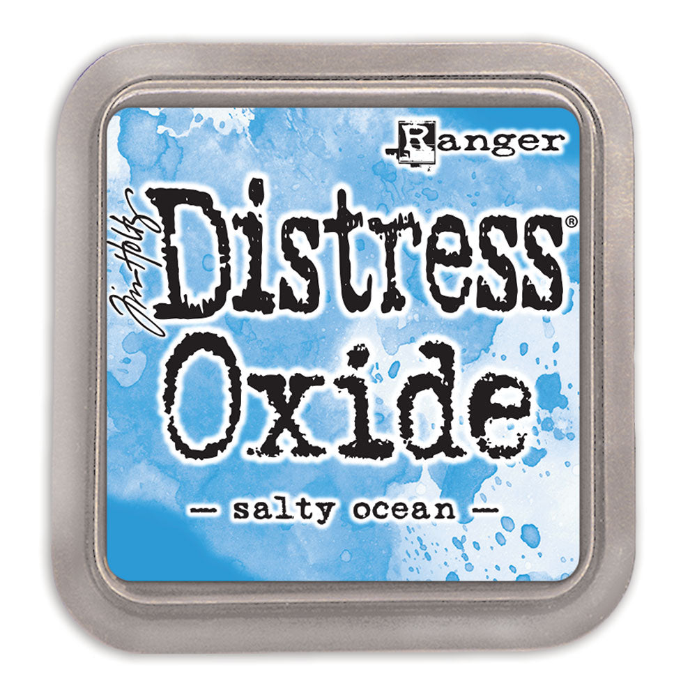 Distress Oxide mustetyyny Salty Ocean