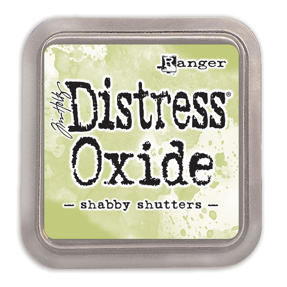 Distress Oxide mustetyyny Shabby Shutters