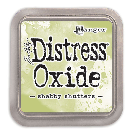 Distress Oxide mustetyyny Shabby Shutters