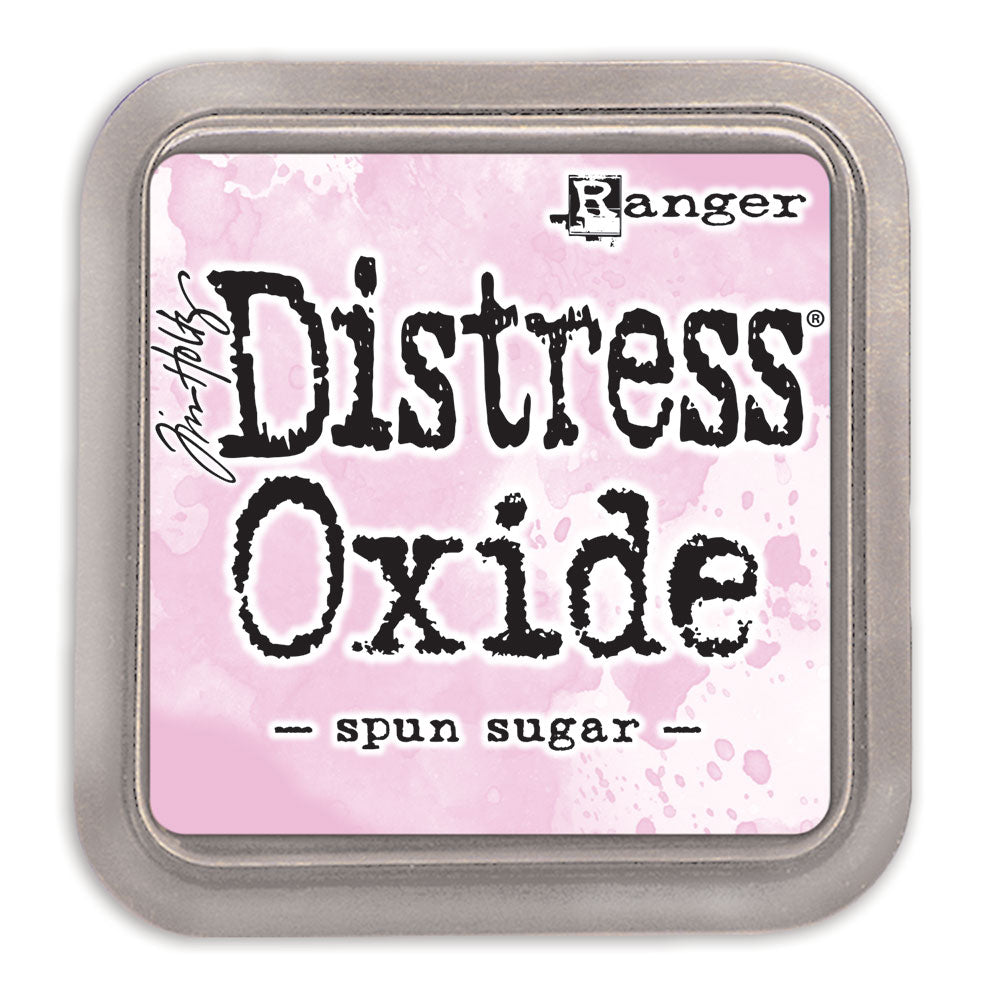 Distress Oxide mustetyyny Spun sugar
