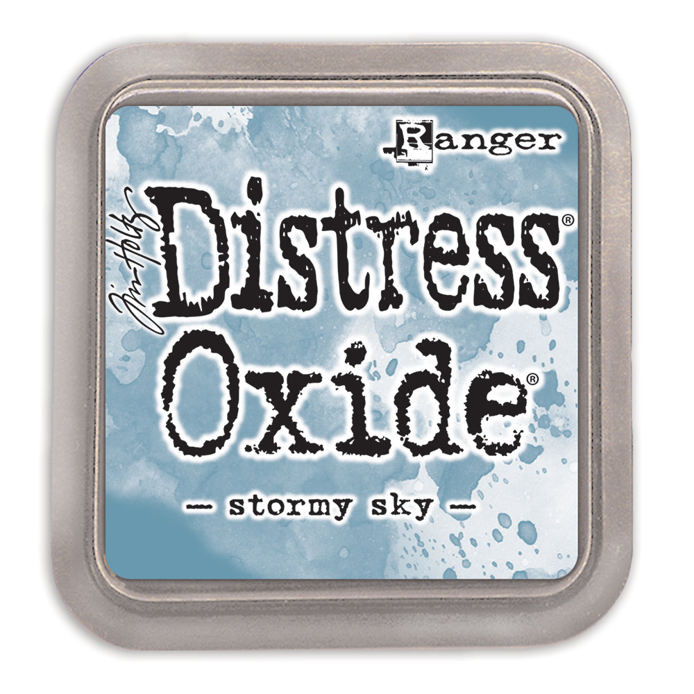 Distress Oxide mustetyyny Stormy sky