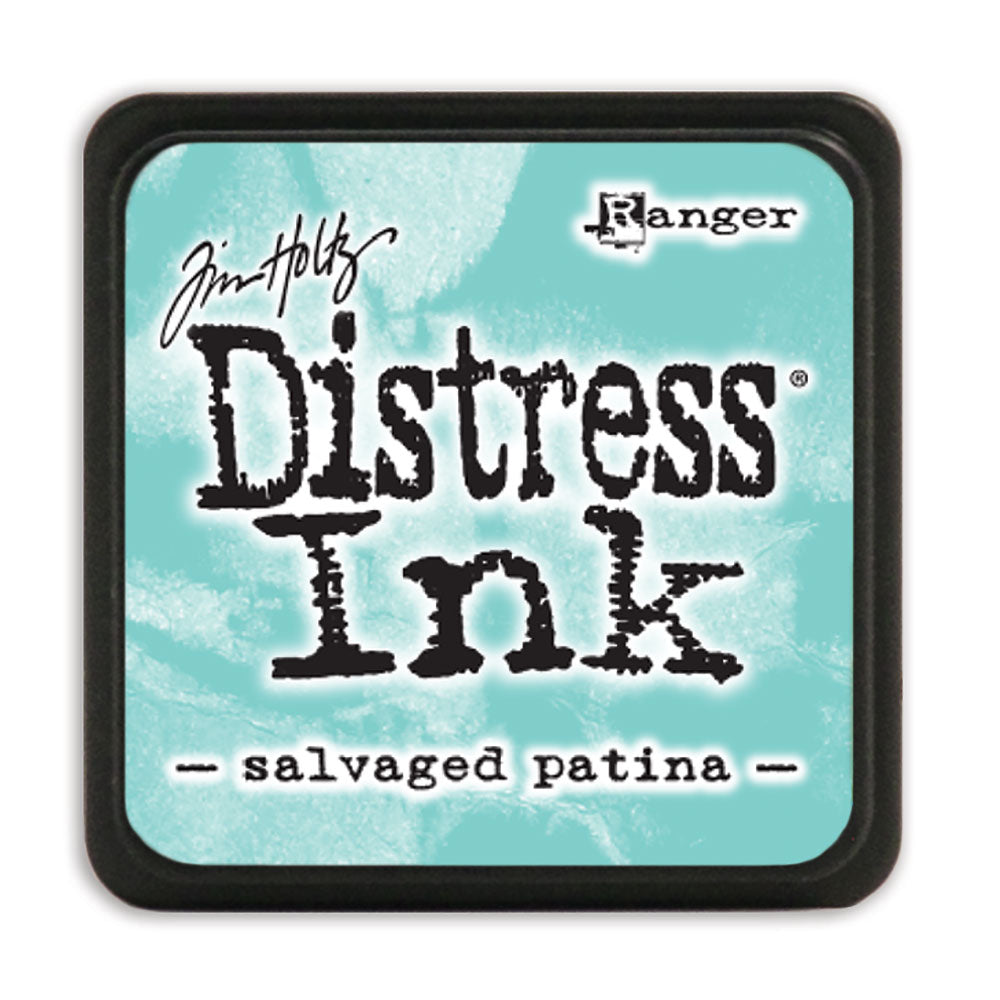 DI mini mustetyyny Salvaged patina