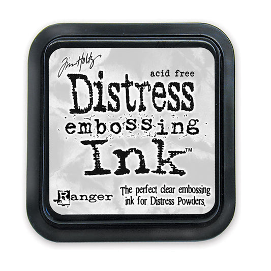Embossausmuste distress ink