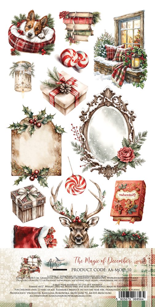 The Magic of December, Extras to cut set 10