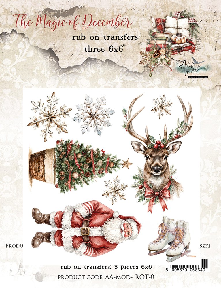 Rub-ons The magic of December