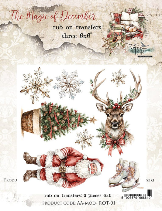 Rub-ons The magic of December