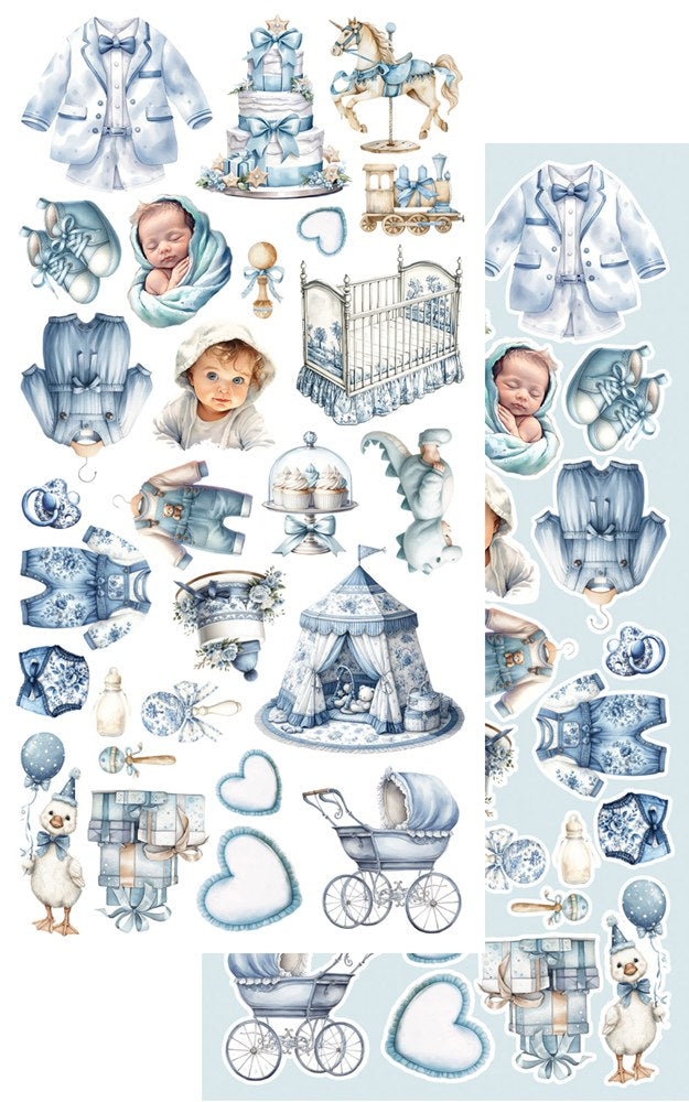 Baby leikattavat kuvat poika