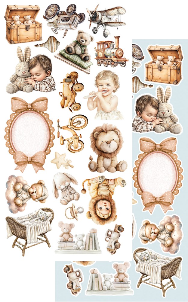 Baby leikattavat kuvat poika