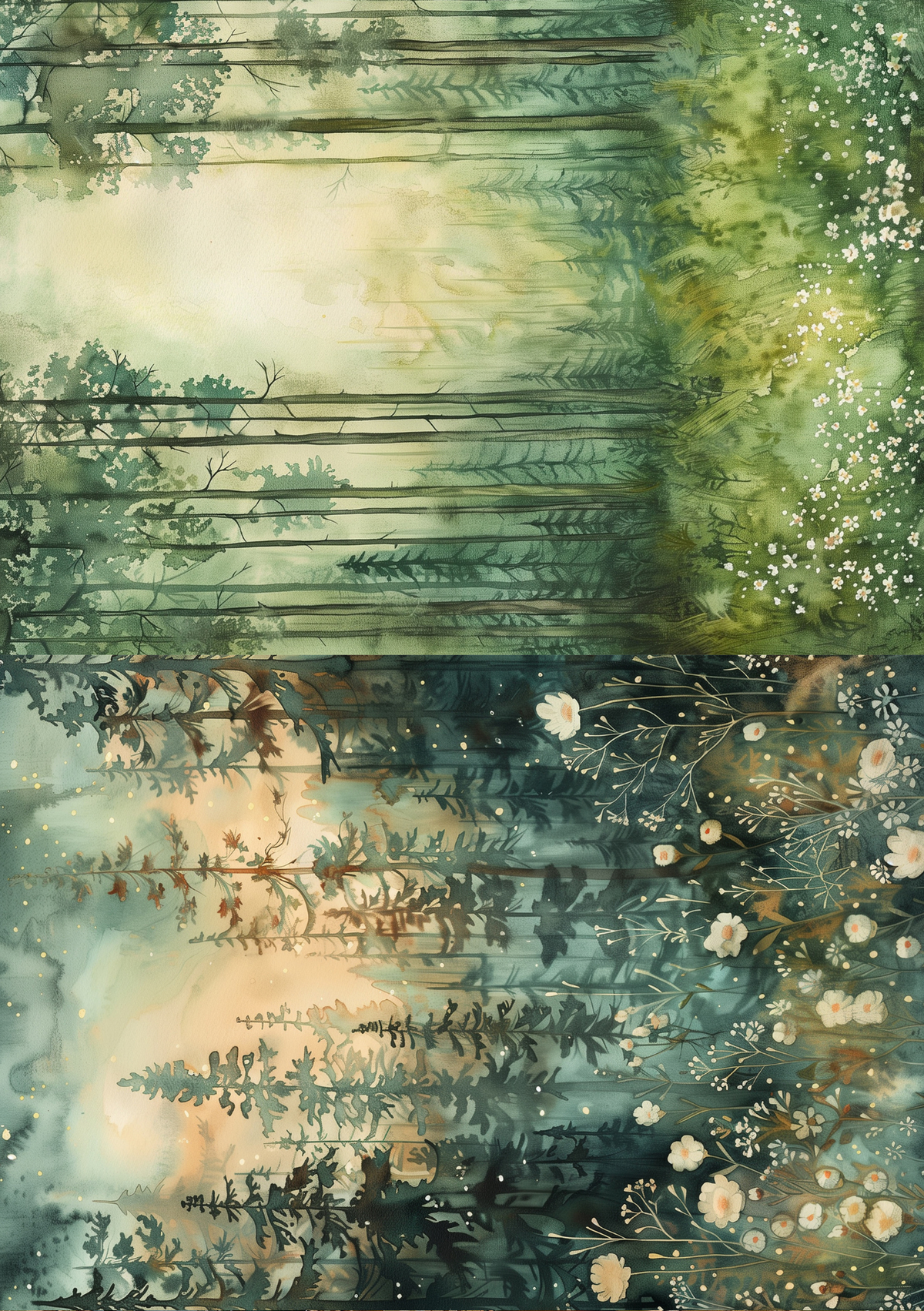 Woodland  Creative Paper Set