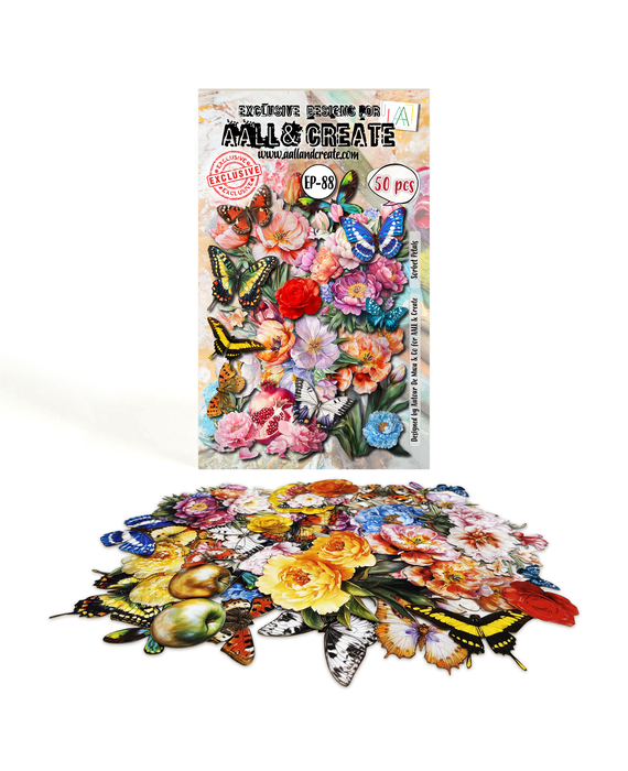 Ephemera Die Cuts Sorbet Petals