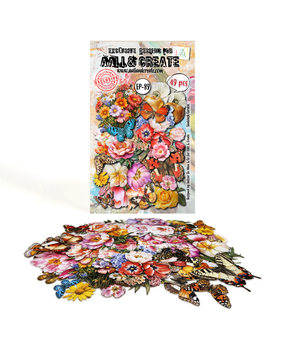 Ephemera Die Cuts Sunblush Garden