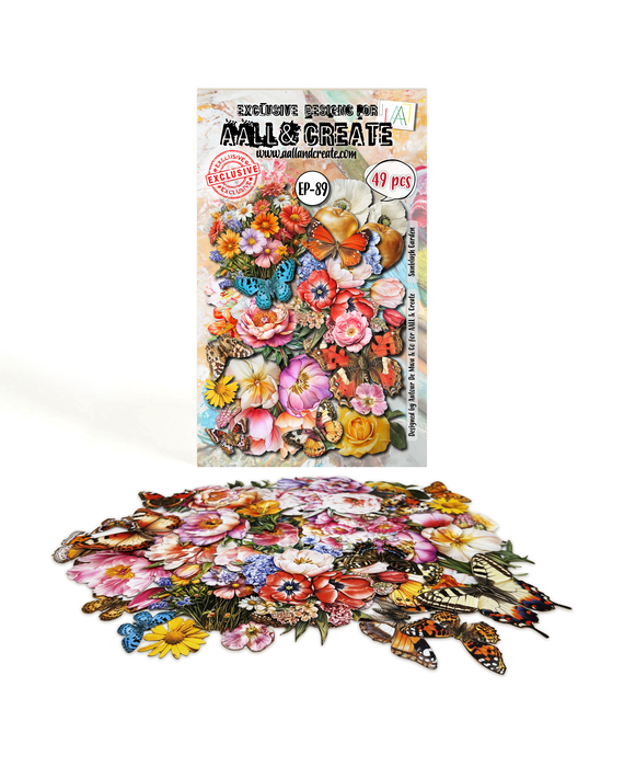Ephemera Die Cuts Sunblush Garden