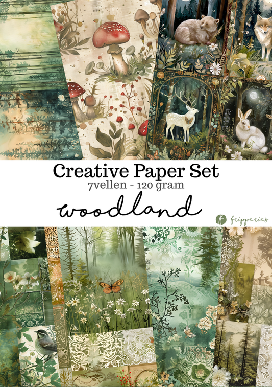 Woodland  Creative Paper Set