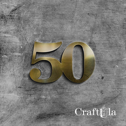 Heijastavat akryylikuviot 50 kulta