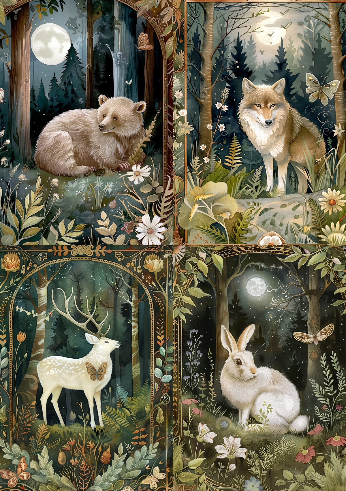 Woodland  Creative Paper Set