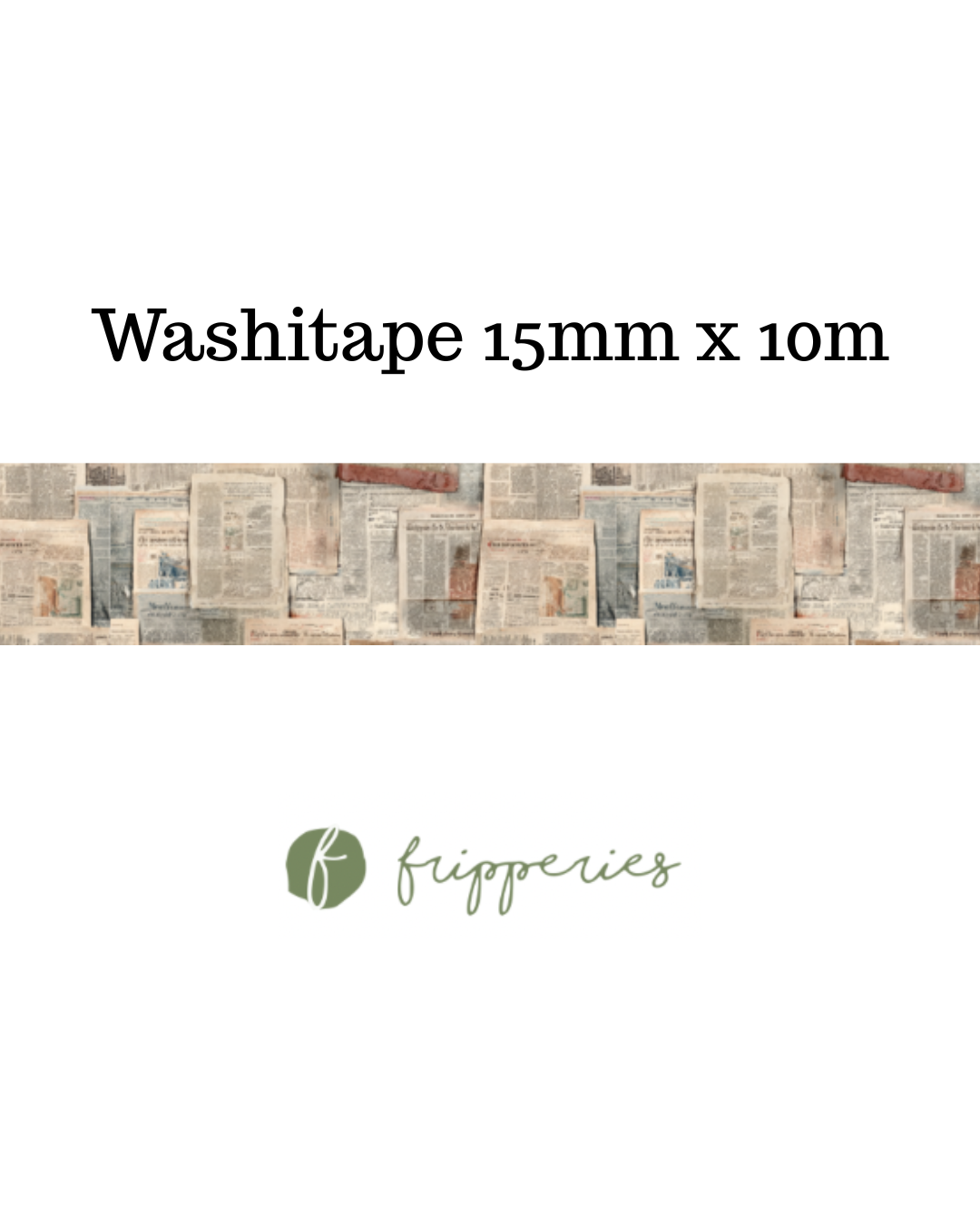 Vintage Newspaper | Washi Tape