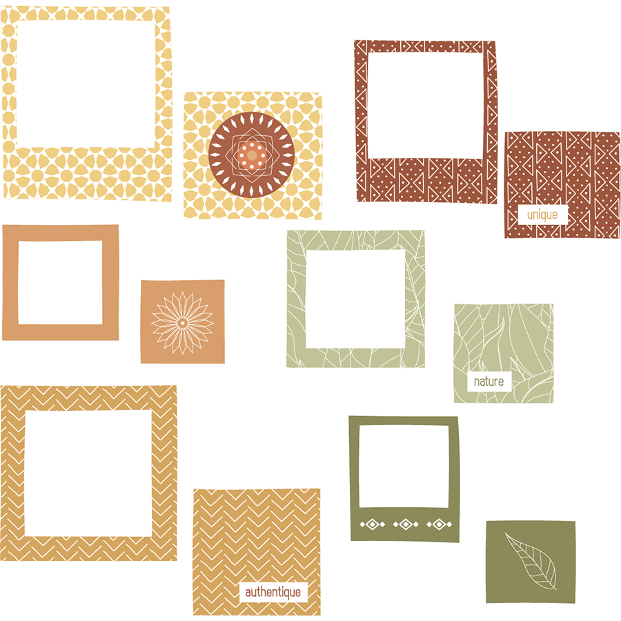 Medina, Chipboard-kuviot