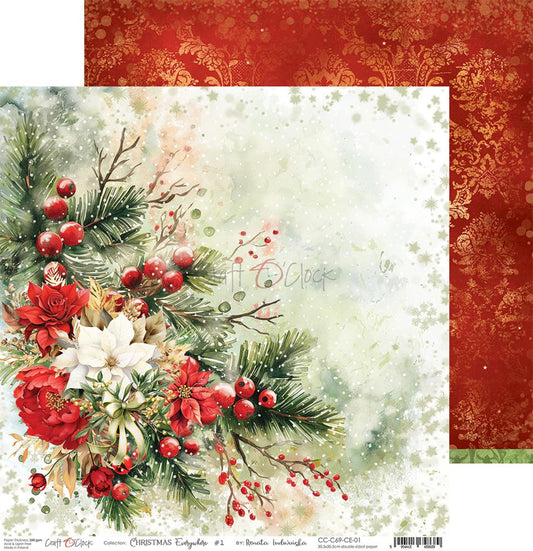 Christmas everywhere paper set 12"