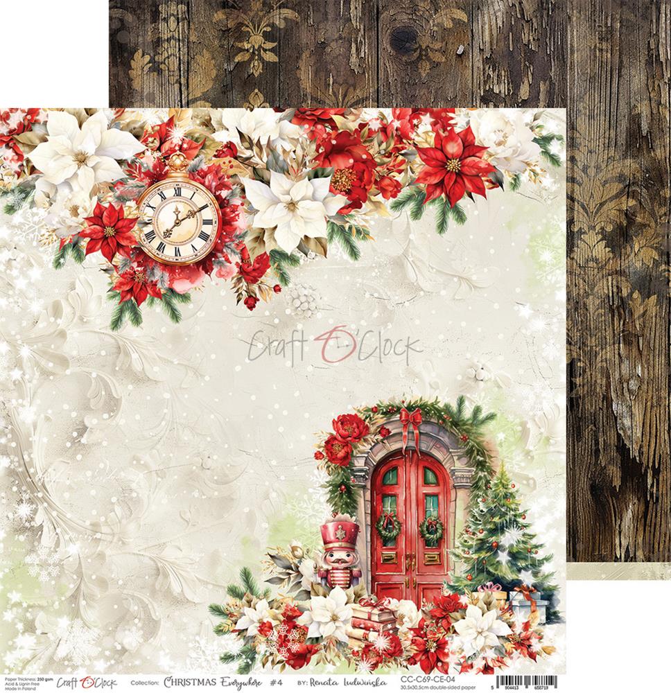 Christmas everywhere paper set 12"