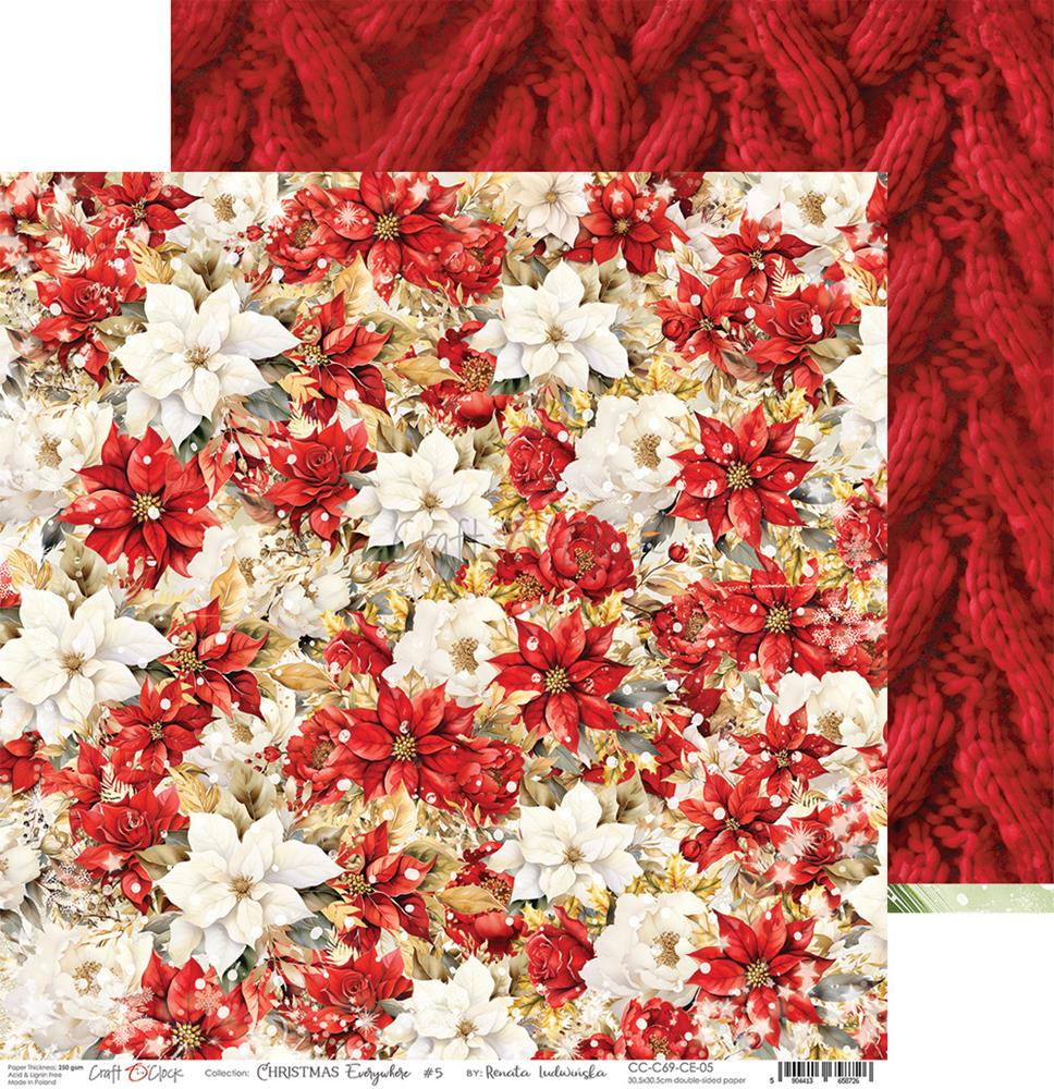 Christmas everywhere paper set 12"