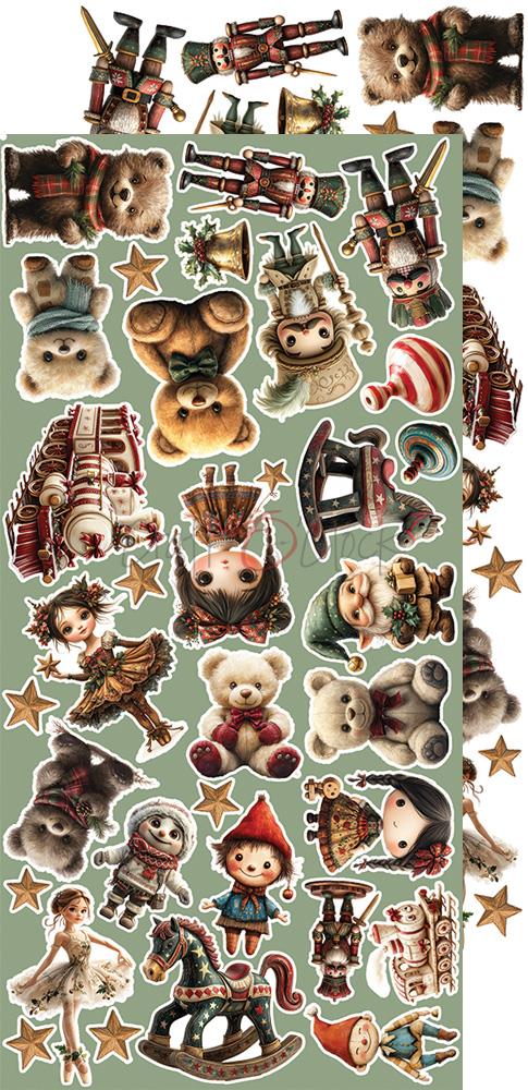 Extras to cut set, Christmas, Christmas Night