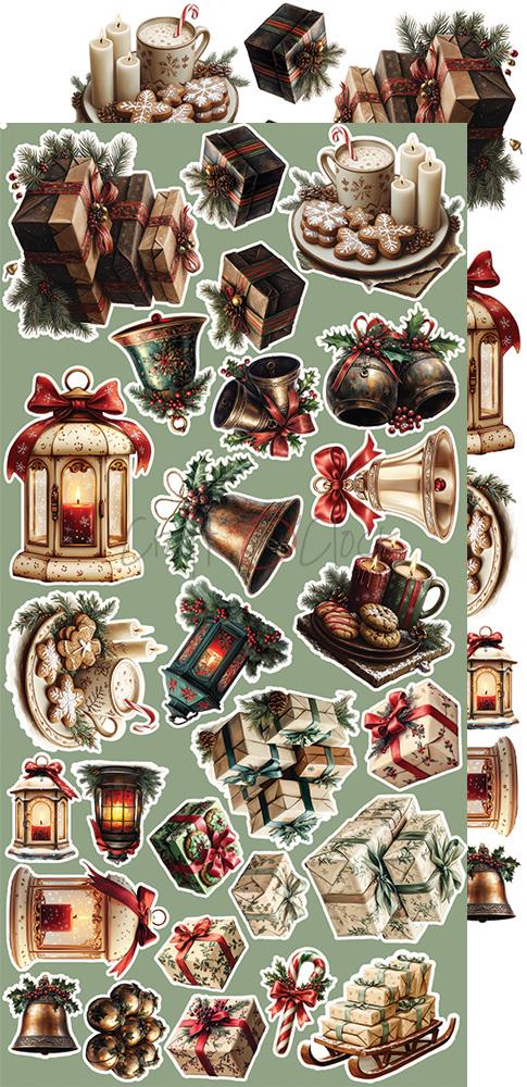 Extras to cut set, Christmas, Christmas Night