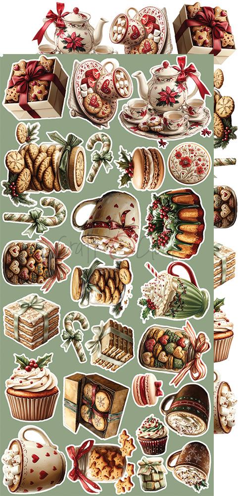 Extras to cut set, Christmas, Christmas Night