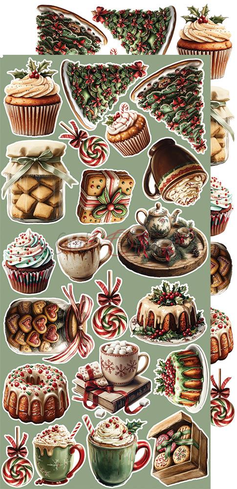 Extras to cut set, Christmas, Christmas Night