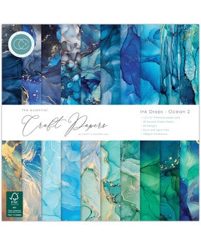 Paperikko Ink Drops Ocean 2