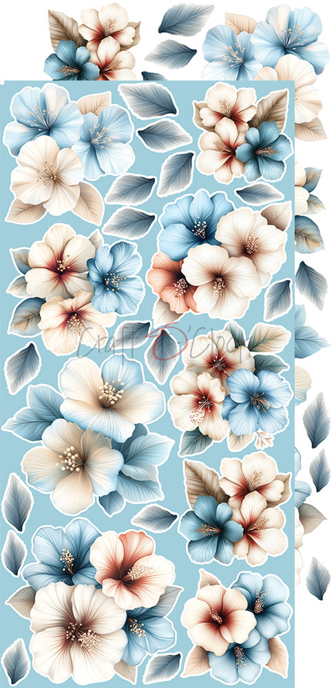 Extras to cut set, Flowers, Emerald Tales