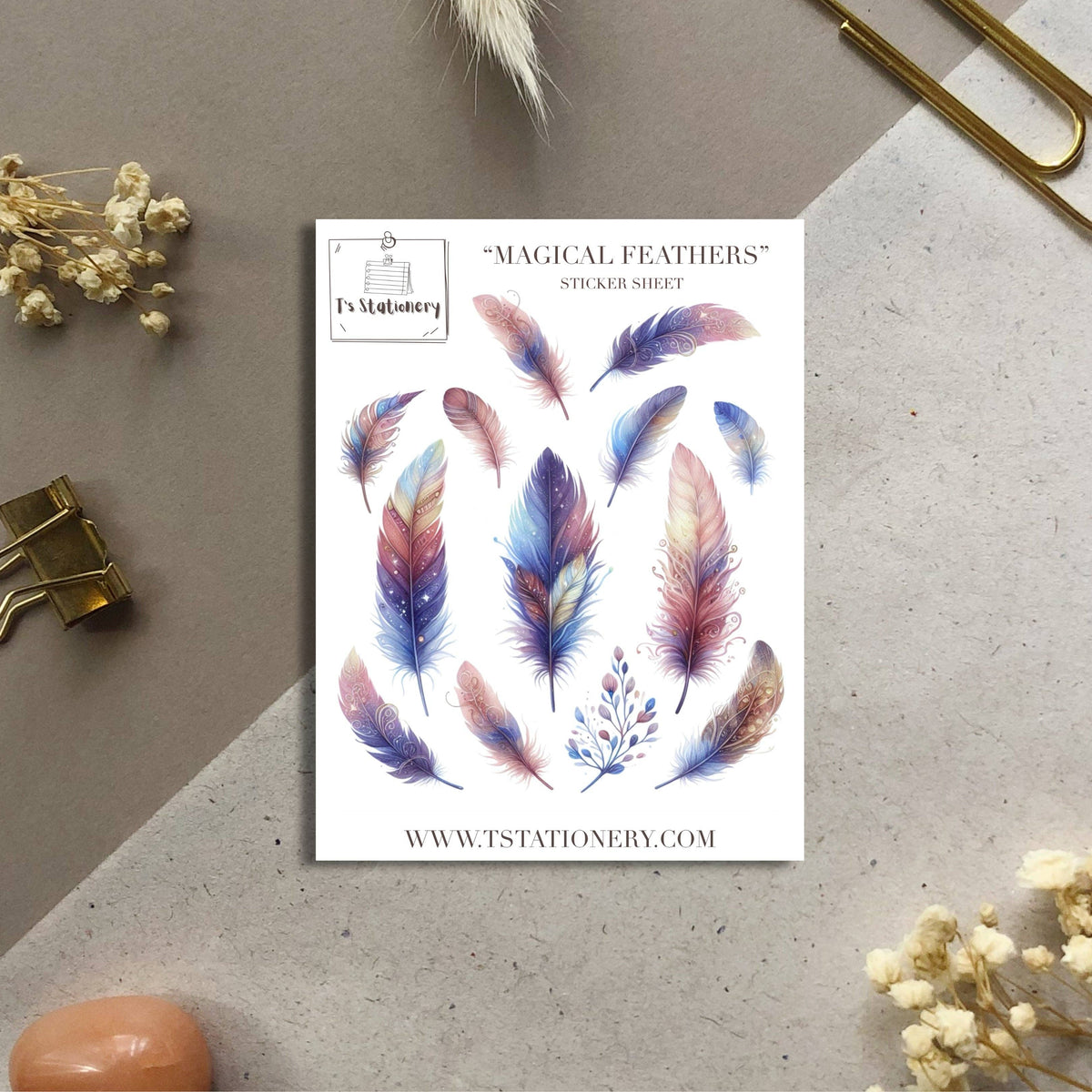 Magical Feathers Washi tarra-arkki