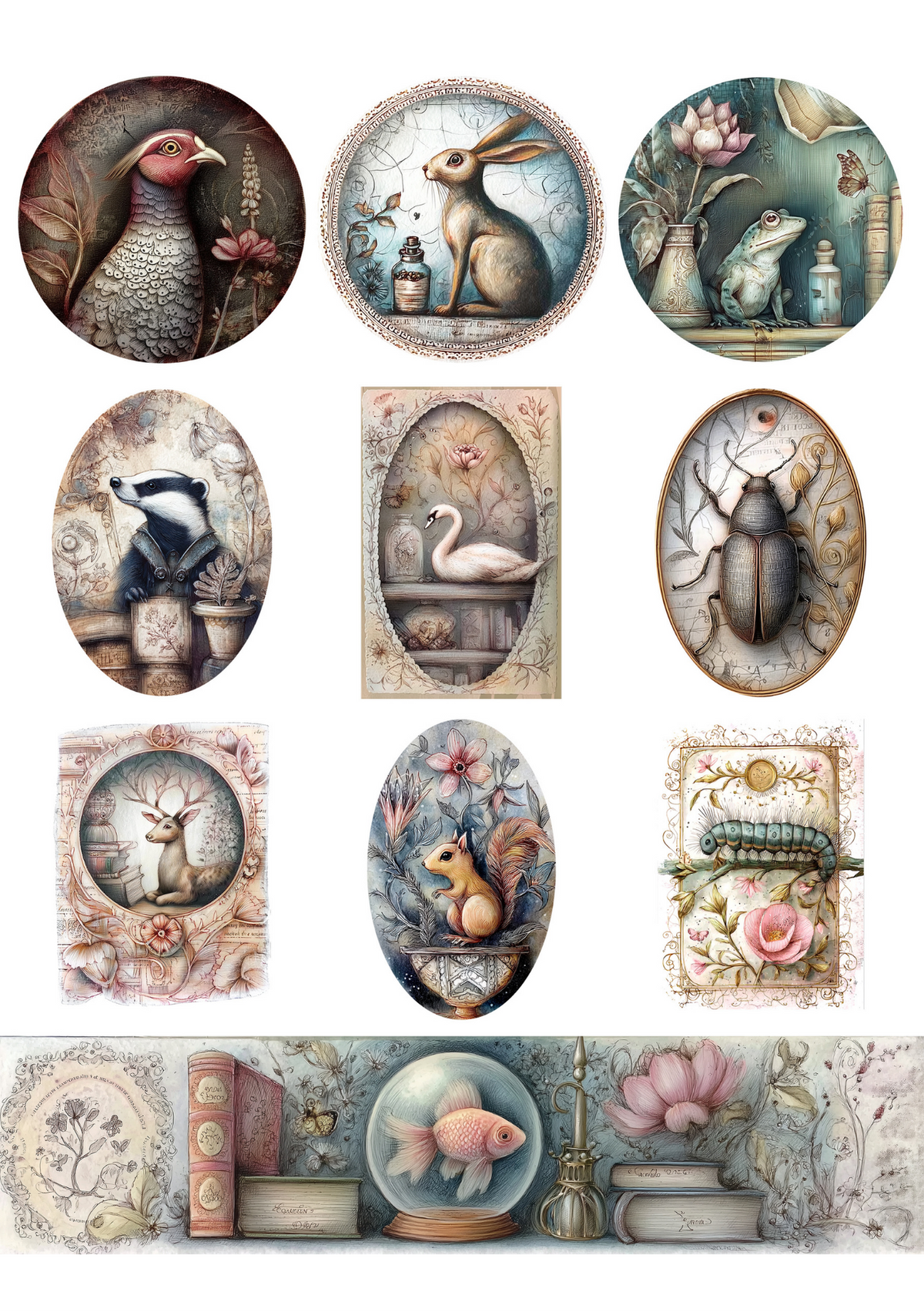 Curiosities Creative Paper Set