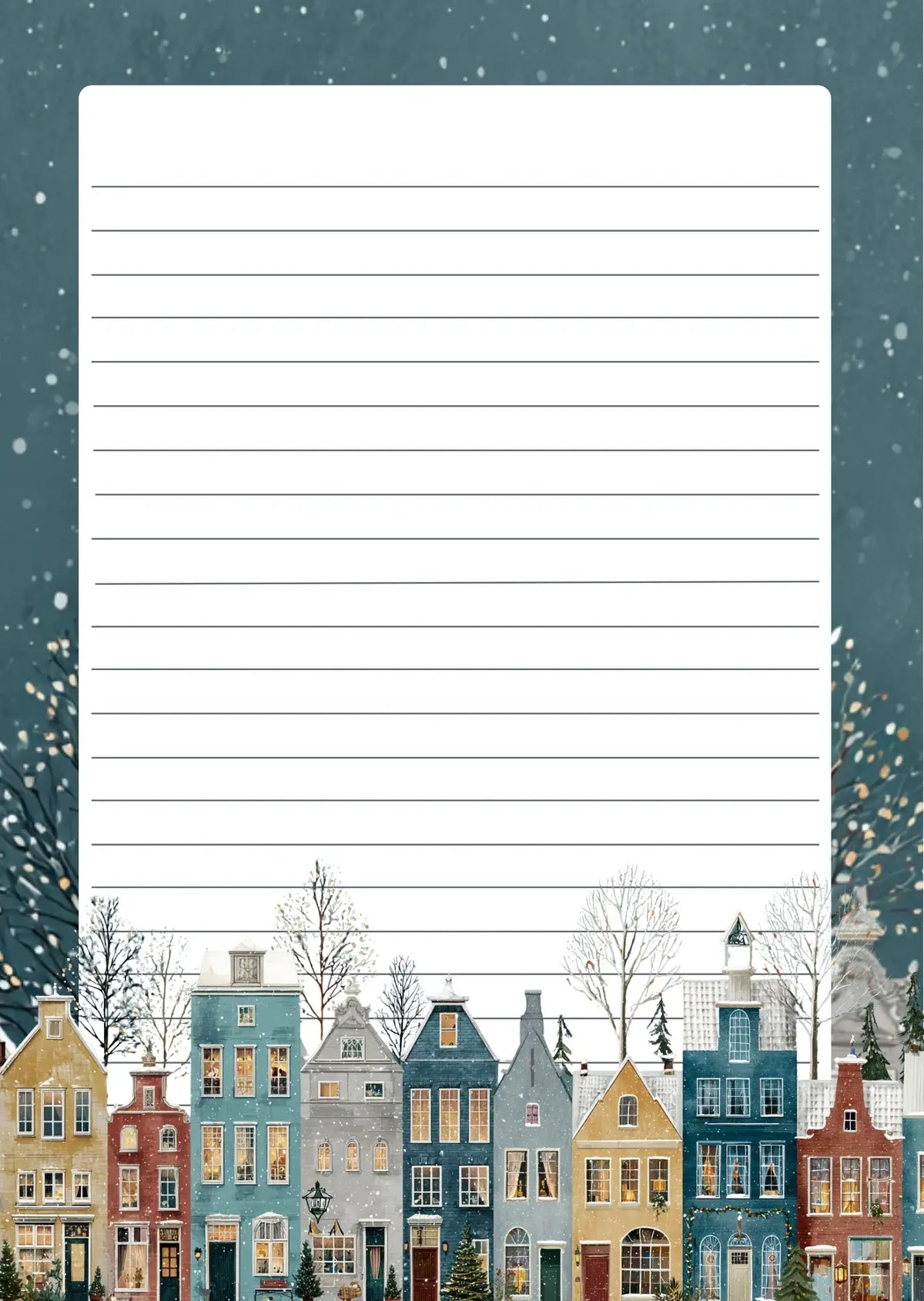 Winter Town Stories kirjepaperi