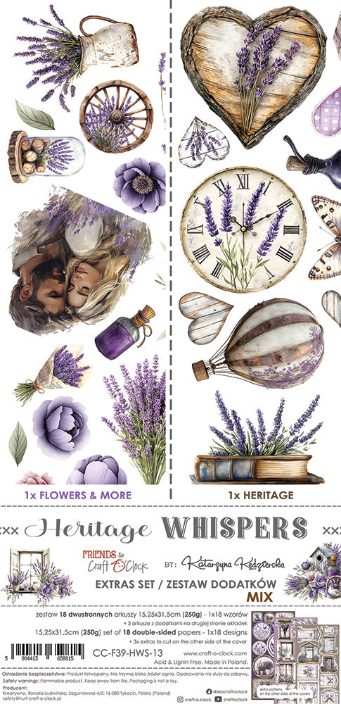 Extras to cut set, Mix, Heritage Whispers