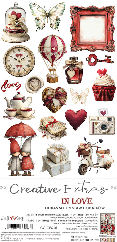 Creative Extras Set, Mix 1,In Love & Spring