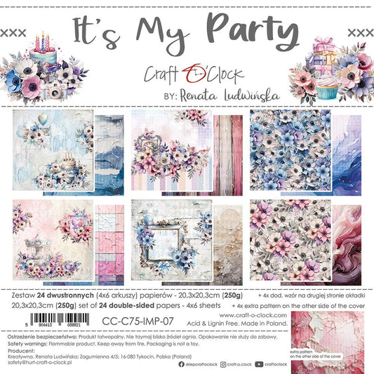 It's My Party paper set 8"