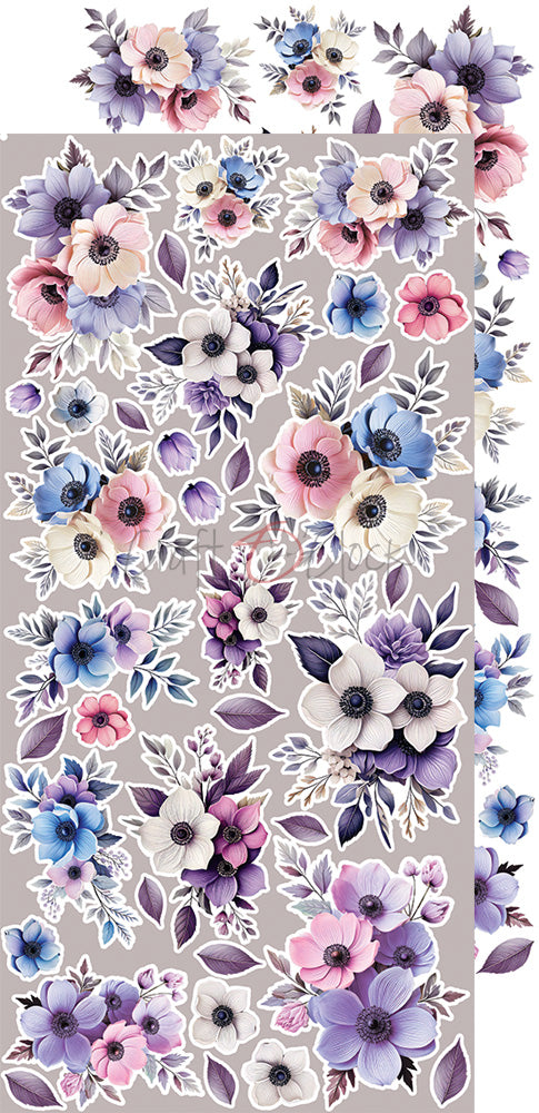 Extras to cut set, Flowers, It's my Party